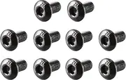 uxcell M3x6mm Thread Button Head Hex Socket Cap Screw Bolt 100pcs
