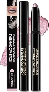 Erinde Waterproof Eyeshadow Stick, Cream Eye Shadow Stick, Long-Lasting, Crease-Proof, Cream to Powder Buildable & Blendable Eye Shadow Pencils Crayon, Vegan & Cruelty-Free #08