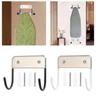 Ironing Board Holder Wall Hanging Stainless Steel Storage Rack Over The Door