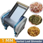 Tabletop Tobacco Cutter Tea Leaf Herbal Leaves Licorice Root Slicer Cutter 1MM