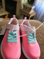Go Run Sneaker BY SKECHERS Lil Girls' Multicolor Size 13M