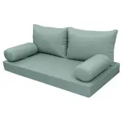 |COVER ONLY| Style 2 Crib Knife Edge Daybed Mattress Bolster Pillow Covers AD002