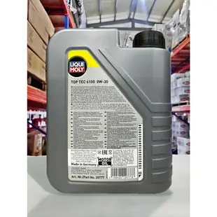 『油工廠』LIQUI MOLY 6100 0w30 合成 超長效特殊機油 BMW LL #20777 1L