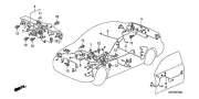 Genuine Honda Harness Engine Room 32200-S5P-A41