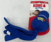 KONG Large Wubba Dog Chew TOY BLUE NEW FAST SHIPPING