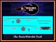 1/64 '83 Chevy Silverado Military Rods' Decal SCR-0206