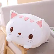 Cat Plush Hugging Pillow, Soft Kitten Cat Stuffed Animal Toy Body Pillow 23.6"
