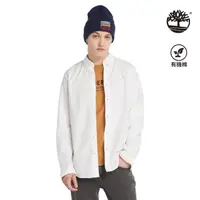 在飛比找momo購物網優惠-【Timberland】男款白色長袖襯衫外套(A2AHZA9