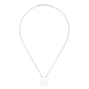 [Tom Wood] Tom Wood Square Pendant Necklace 18 SILVER