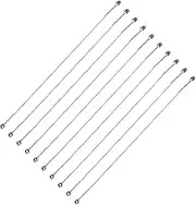 MYCENSE 10 Pieces Cheese Slicer Wire Replacement Cooking Baking Tool Easy to Clean Stainless Steel for Cutting Block Cheese Cheddar, 5 inch