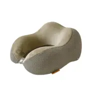 ANYPACK Neck Pillow Army Green Memory Foam Slow Rebound Comfortable Sleep Headrest