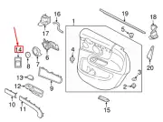 MINI COUNTRYMAN R60 Front Right Door Window Switch 61319354866 NEW GENUINE
