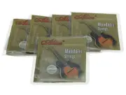 5 Sets Plated Steel Mandolin Strings Coated Copper Alloy Wound String