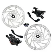 TRP SPYKE MTB Alloy Mechancial Disc Brake Set 180/160mm Rotor (Front + Rear)