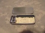 Emergency/Survival MINI Fire Starting Kit: SparkLite/Tabs + Tinder Tool & TIN