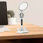 Desk Light with Fan Rechargeable Dimmable Desk Lamp for Dorm Bedroom Study