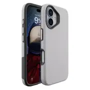 iPhone 16 Plus Rugged Shockproof Case Cover: MagSafe Compatible, High-Quality, Fingerprint-Resistant, Hard Protection - Silver