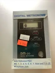 Seiko DM20 Digital Metronome Earphone Jack New In Package