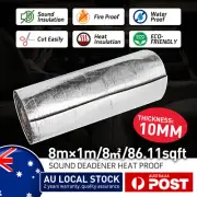 8m² Sound Deadener Heat Insulation Noise Proofing self-adhesive Foam for FORT (for: Jaguar)