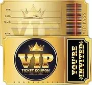 Birthday Party Invitations - Birthday Invitations for Boys Girls - Movie VIP Party Invitations - 20 Sets 4X7 Inch with Envelopes - Kids B-day Invites - Theme Party Decorations