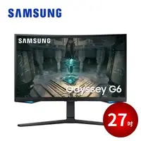 在飛比找森森購物網優惠-SAMSUNG 27吋 Odyssey G6 1000R 曲