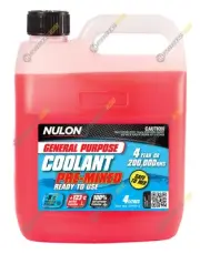 2 x NULON General Purpose Coolant Pre-Mixed Red GPPR-4