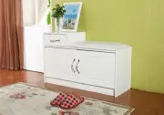 Brand New Stool Cushion Shoe Cabinet 1 Chest Drawers Luxury Wooden Table