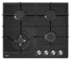 Gas Glass Cooktop 60cm Black