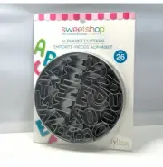 Sweetshop Alphabet Cutters (26 pieces) Item#/Article No 083 *New Sealed*