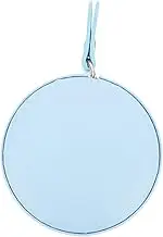 KALLORY 1Pc PU Leather Measuring Tape Lightweight Retractable Body Measurement Tool for Clothes Stylish Convenient Soft Tape Measure