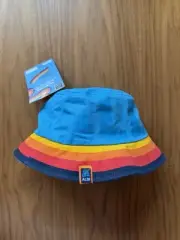 Aldi 2023 Blue Rainbow Bucket Hat NWT