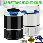 USB Insect Mosquito Killer Electric Lamp LED Light Fly Bug Zapper Trap Catcher+