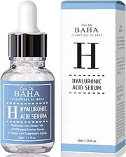(30ml) - Vegan 100 Hyaluronic Acid Serum for Face by CosDeBAHA, Anti Ageing Moisturiser, Natural Collagen Plumping Booster, Anti Wrinkle Formula Drop of Youth, Increase Skin Hydration, Korean Skin Care, 30ml