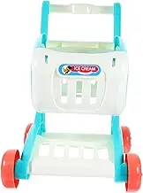SOPOTUTU 1pc Boy Girl Mini Shopping Cart Toy Simulated Supermarket Cart for Role Toy for Boys and Girls Encourages Creativity Learning for Walking Practice and Storage Skills