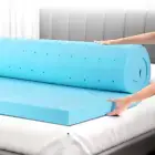 NNEDSZ Giselle Bedding Memory Foam Mattress Topper Ventilated Cool Gel 8cm Doubl