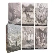 Gustave Dore Tarot Card English 78 Cards Divination Deck Family Party Board Game