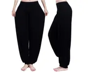Womens Modal Cotton Soft Yoga Sports Dance Harem Pants