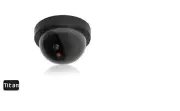 Titan Dummy Security Dome Camera With Flashing Red Light & Proximity Sensor!