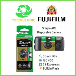 Fujifilm Simple Ace 一次性相機 ISO 400 曝光 27 原裝