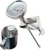 Espresso Milk Temperature Gauge,Multifunctional Coffee Shop Supplies Stainless Steel - Oven Temperature Gauge for Coffee Drinks, Chocolate Milk Foam, Water Temp Jmedic