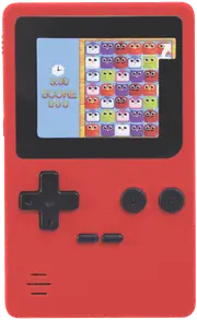 Techxtras 152-in-1 Retro Hand-Held Games Console (Red)