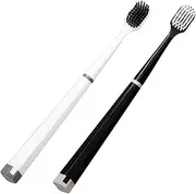 Euyehn Manual Toothbrush Set - Soft Toothbrush for Adults - Bad Breath Remover Deep Cleaning Wide Head Tool for Women, Men, Students, Couples, Family, Friends