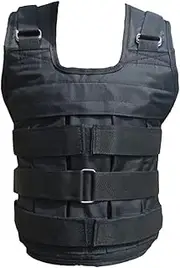 HONMEET Weighted Vest for Exercise Body-building Gear Adjustable Sports Weight-bearing Vest High Density Net Breathable Wear Slip