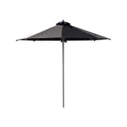 Coolaroo 3m Black Round Ceduna Wind Rated Market Umbrella