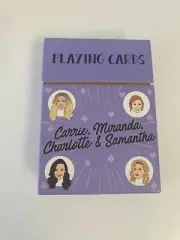 Carrie Miranda Charlotte & Samantha playing cards - Smith Street - NEW