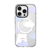 iPhone 16 Pro Clear Case MagSafe Compatible under the clouds by sleepydaze