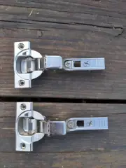 2 Blum Self Soft-Close Cabinet Hinges 71B355-01.01 For Use w/Clip-On Base Plates