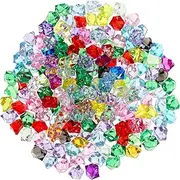 LIFKOME 200pcs Vase Decoration Flower Vase Table Setting Decor Vase and Filling Materials Pirate Party Favors Fake Clear Diamonds Aquarium Stones Decorative Stones for Vases Acrylic