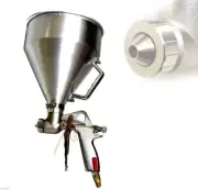NEW ALUMINUM HOP AIR DRYWALL CEILING WALL TEXTURE SPRAYER HOPPER SPRAY GUN