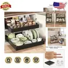 2 Pack Expandable 16.5" Deep Pull Out Cabinet Organizers for Kitchen Storage